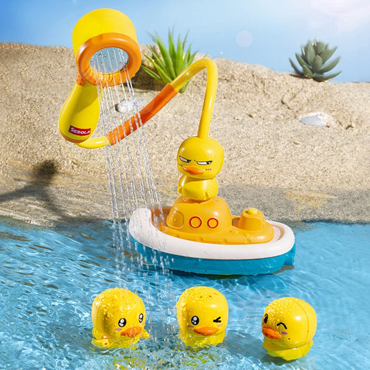 Baby Bath Toys for Kids Spray Water Bath Toys Electric Duck Baby Shower Water Toys Ball Bathroom Baby Toys Bathtub Water Toys