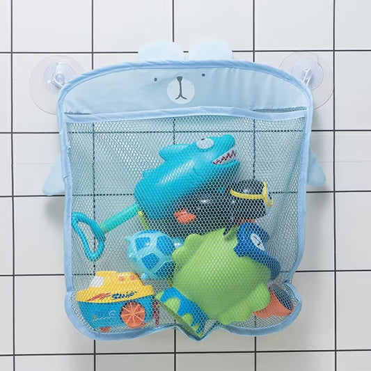 Baby Bath Toy Organizer - Cartoon Animal Mesh Storage Bag